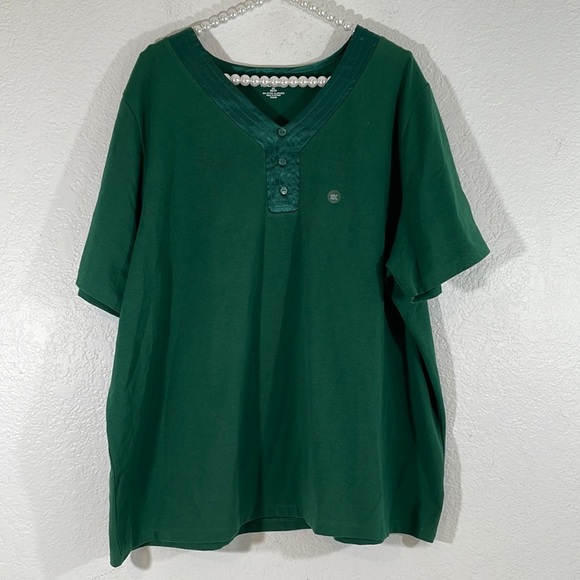 LIZ & ME Green Short Sleeve Blouse Size 2X New - Picture 1 of 8